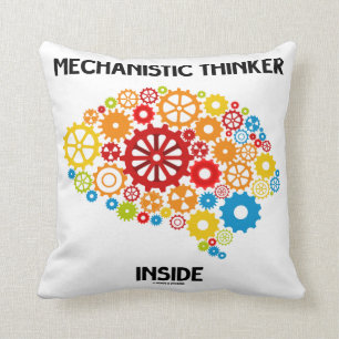 Coussin Intérieur mécaniste de penseur (cerveau de