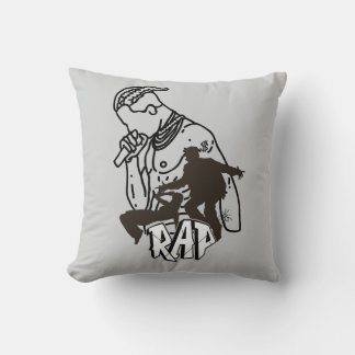 Coussin Interprète hip-hop dynamique