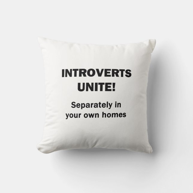 Coussin Introverceaux Unite ! (Recto)