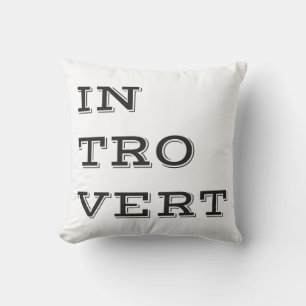 Coussin Introvertir l'oreiller à lancer