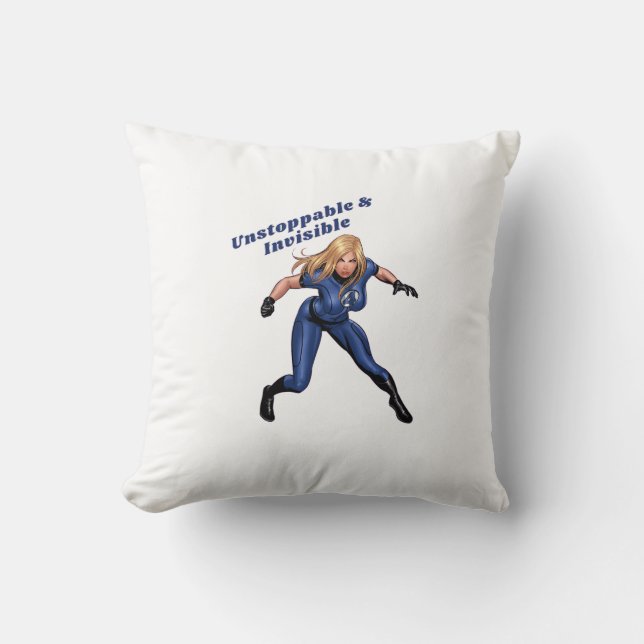 Coussin Invisible Woman (Recto)