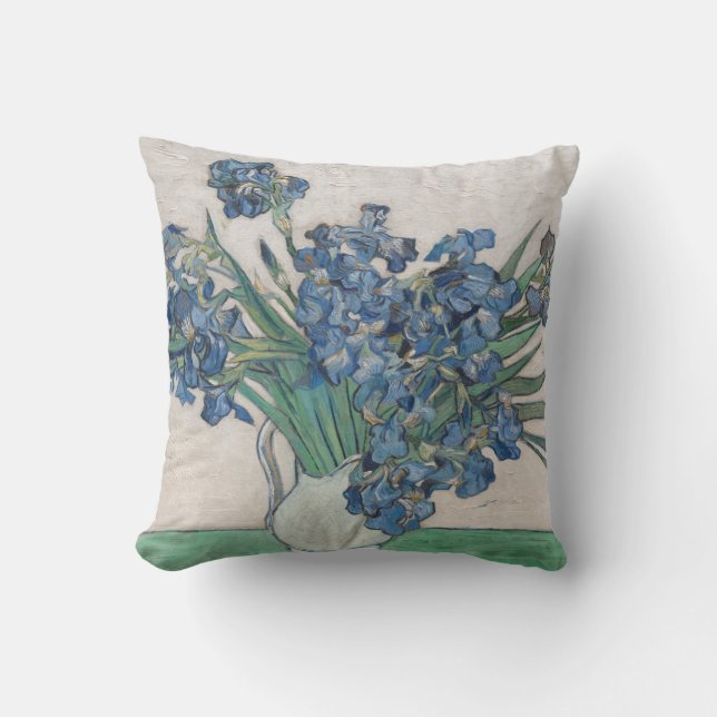 Coussin Iris de Vincent van Gogh |, 1890 (Recto)