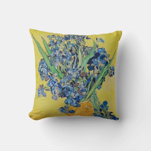 Coussin Iris Vincent van Gogh  (Recto)