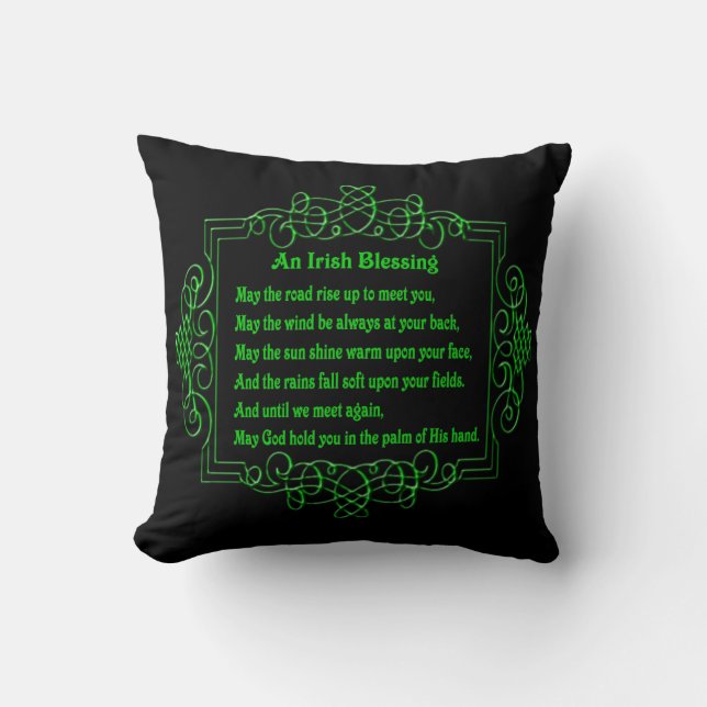 Coussin irlandais réversible (Recto)