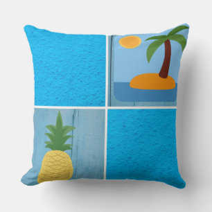 Coussin Island Blue