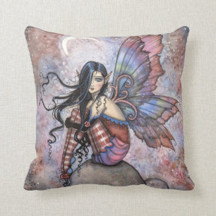 Coussin Isobel la fée introvertie Fantastique Art