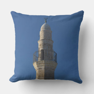 Coussin Israël, Tel Aviv, Jaffa, minaret de mosquée