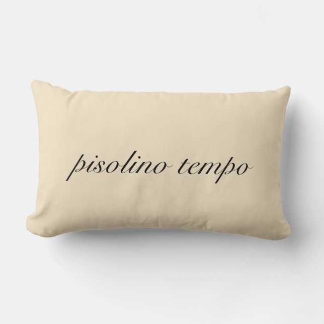 Coussin italien de crème "de temps de petit somme" (Recto)