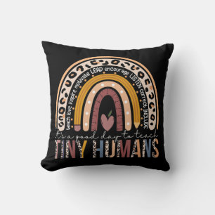 Coussin It's A Good Day To Teach Tiny Humans Fun Teacher T