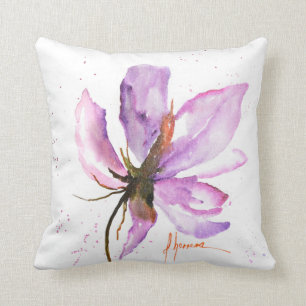 Coussin IV floral audacieux