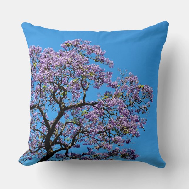 Coussin Jacaranda (Recto)