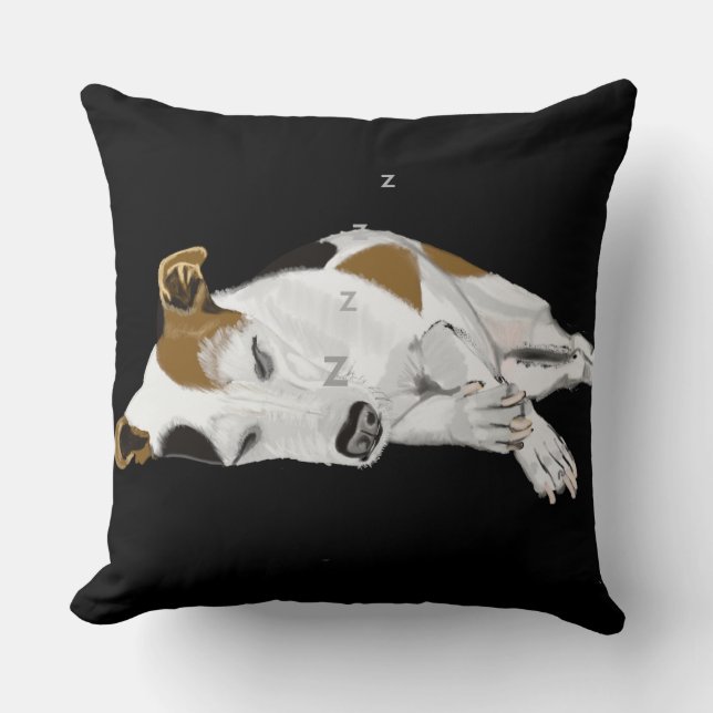 Coussin Jack Russell (Recto)