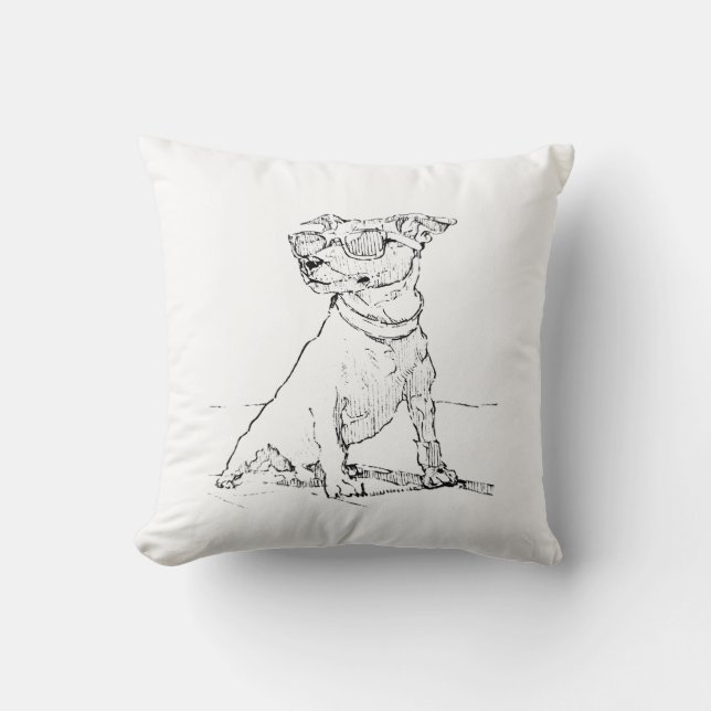 Coussin Jack Russell Terrier  (Recto)