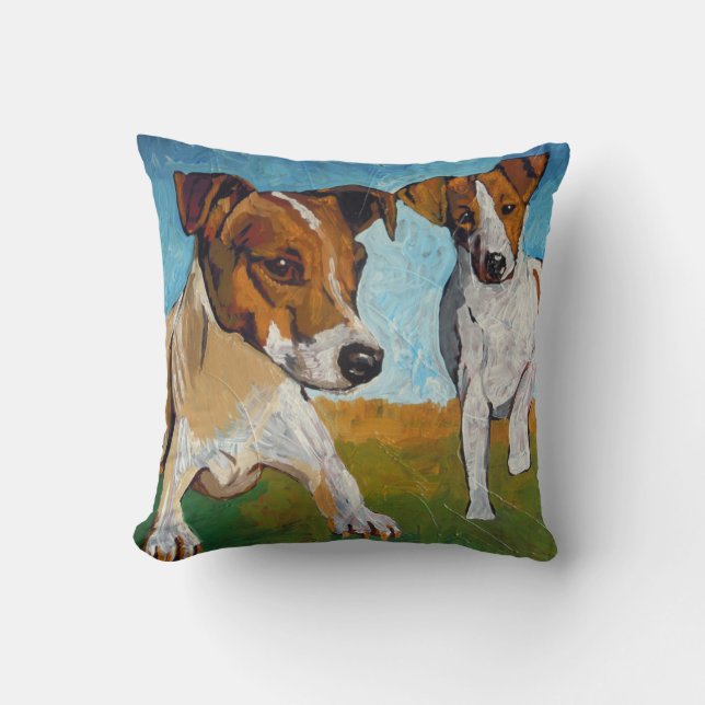 Coussin Jack Russell Terrier (Recto)