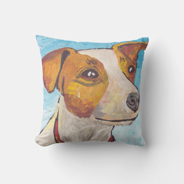 Coussin Jack Russell Terrier (Recto)