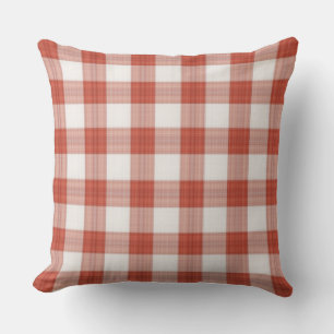 Coussin Jacquard rouge