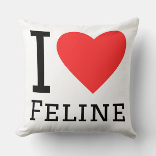 Coussin J'adore Feline