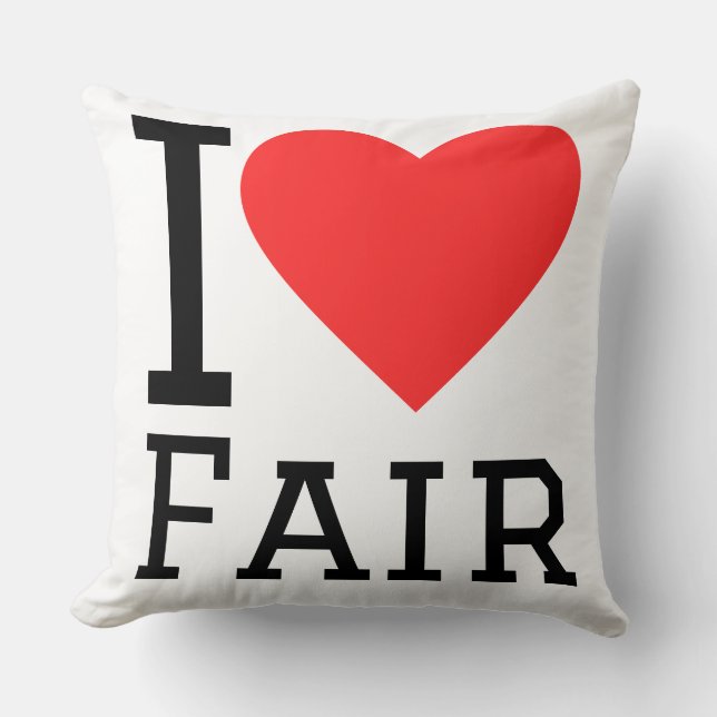Coussin J'adore la foire (Recto)