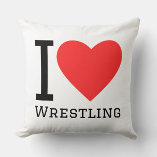 Coussin J'adore la lutte