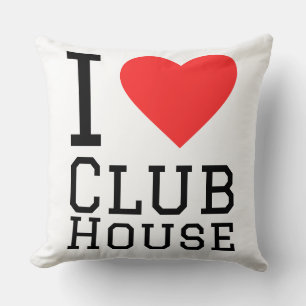 Coussin J'adore la maison du club 