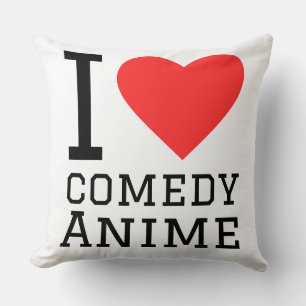 Coussin J'adore l'anime comédie