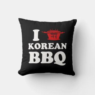Coussin J'adore le BBQ coréen (고기구이)