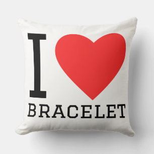 Coussin J'adore le bracelet