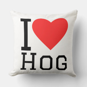 Coussin J'adore le porc