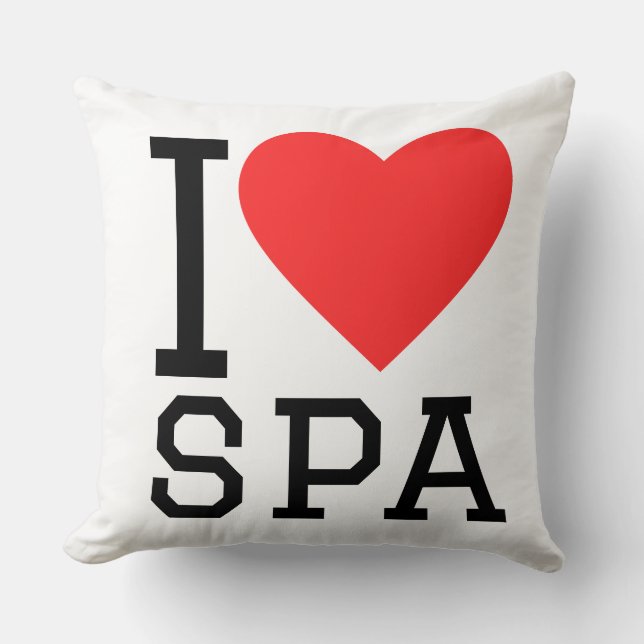 Coussin J'adore le spa  (Recto)