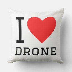 Coussin J'adore les drones