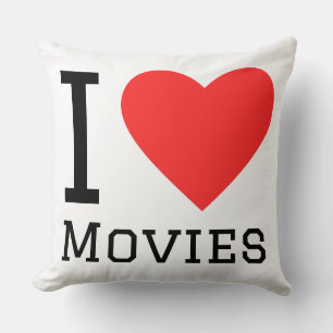 Coussin J'adore les films