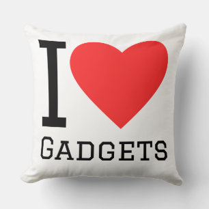 Coussin J'adore les gadgets
