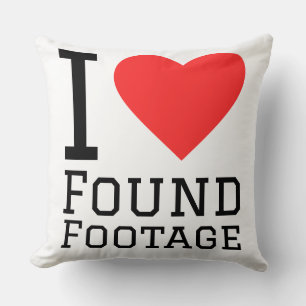 Coussin J'adore les images trouvées
