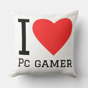 Coussin J'adore les joueurs sur PC