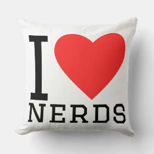 Coussin J'adore les nerds