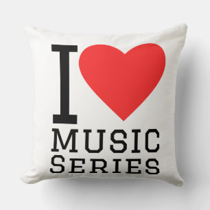 Coussin J'adore les séries musicales