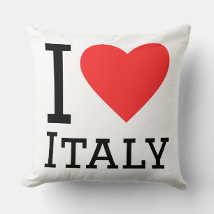 Coussin J'adore l'Italie