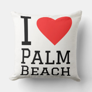 Coussin J'adore Palm Beach 