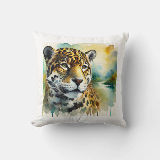 Coussin Jaguar in Harmony 010924AREF104 - Watercolor