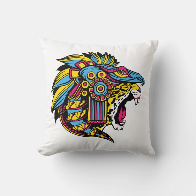 Coussin Jaguar viking (Recto)