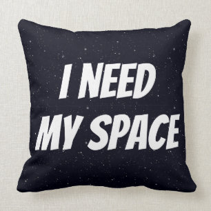 Coussin J'ai besoin de mon espace