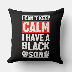 Coussin J'Ai Un Cadeau Fils Noir Pour Frican Maman Papa (6