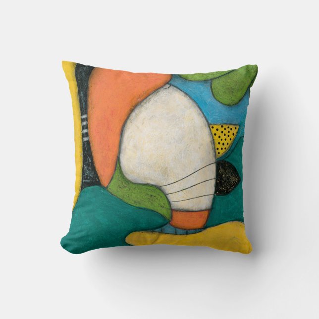 Coussin J'Ai Vécu Un Jour Dans L'Oreiller Tortola (Recto)