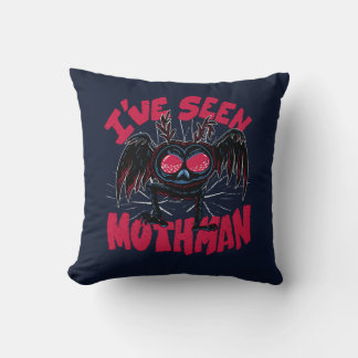 Coussin J'ai vu Mothman Funny Cryptid Gift