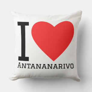 Coussin J'aime Antanarivo