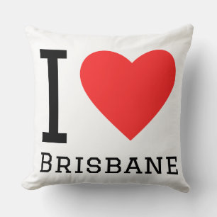 Coussin J'aime Brisbane