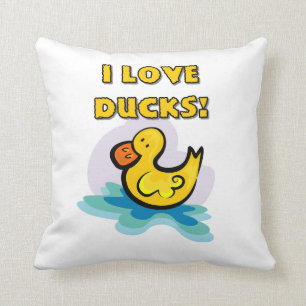 Coussin J'aime des canards