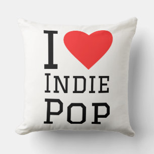 Coussin J'aime indie pop
