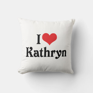 Coussin J'aime Kathryn