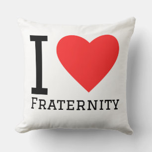 Coussin J'aime la fraternité